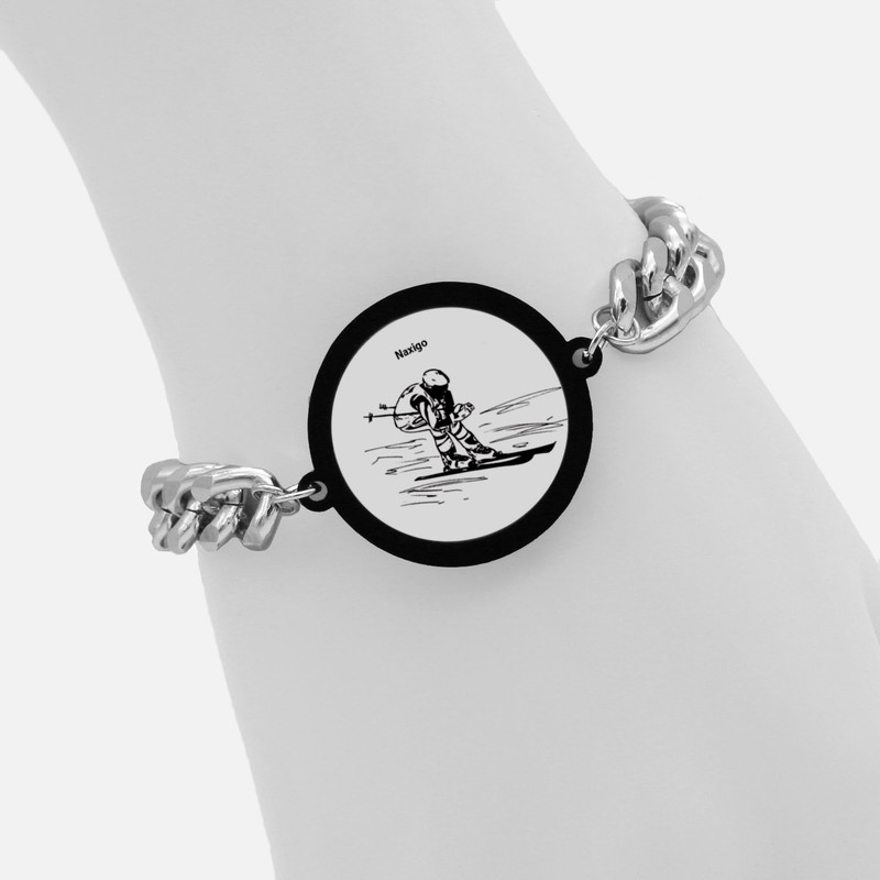 دستبند ناکسیگو مدل اسکی کد BZ7755 دستبند ناکسیگو مدل اسکی کد BZ7755