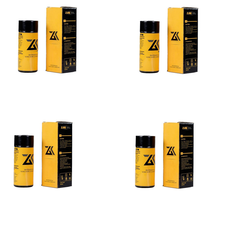 روغن مخصوص سیم بکسل آسانسور  زاک اویل مدل  4  حجم 500 میلی لیتر   بسته  4 عددی