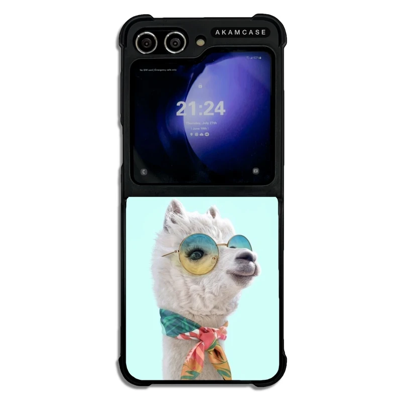 کاور آکام مدل AMC-WSGZFLIP5-ANIMALS18 مناسب برای گوشی موبایل سامسونگ Galaxy Z Flip 5