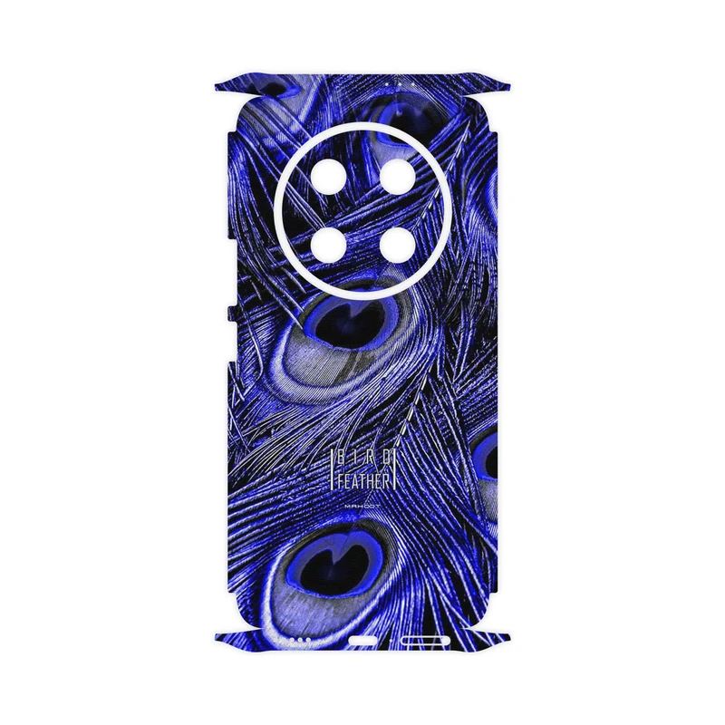 برچسب پوششی ماهوت مدل Purple Feather-FullSkin مناسب برای گوشی موبایل آنر X9c