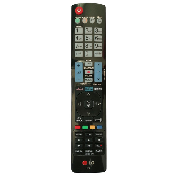 ریموت کنترل تلویزیون ال جی مدل AKB72914276