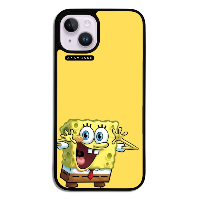 کاور آکام مدل AMC-WA14-SPONGE BOB11 مناسب برای گوشی موبایل اپل iPhone 14