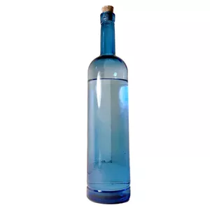 بطری شیشه ای مدل آب خورشیدی ساده