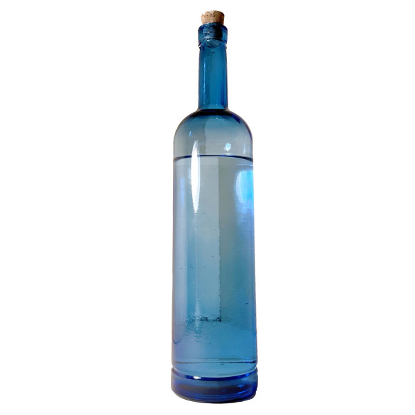 بطری شیشه ای مدل آب خورشیدی ساده