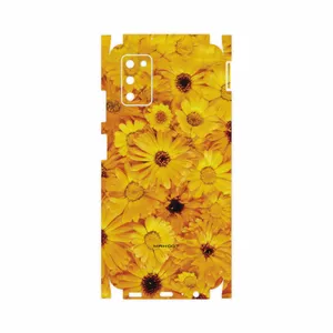MAHOOT Yellow-Flower-FullSkin Cover Sticker for Samsung Galaxy A03S