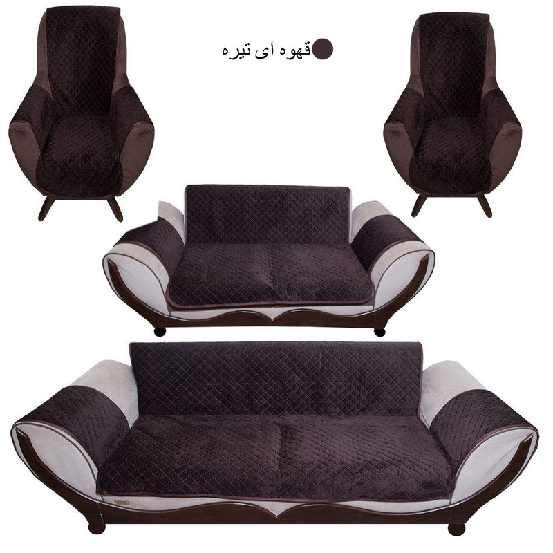 کاور مبلمان هفت نفره سندس مدل کلاسیک کد F654