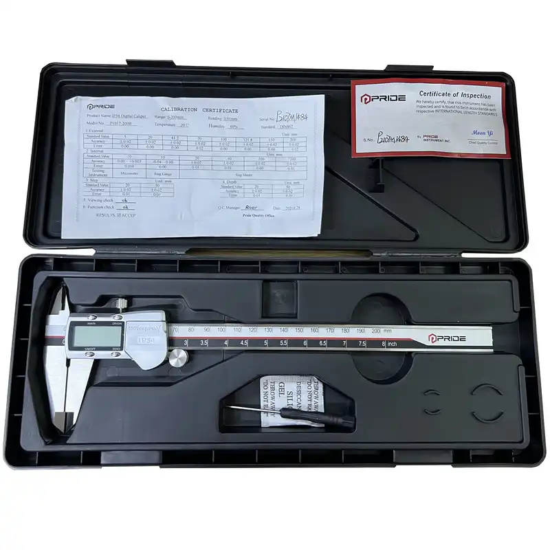 کولیس پراید مدل P1017-200B گستره 0-200 میلیمتر