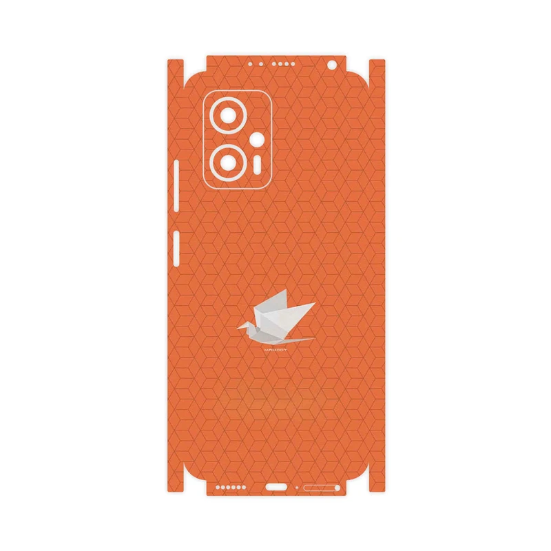 برچسب پوششی ماهوت مدل Minimalist origami bird-FullSkin مناسب برای گوشی موبایل شیائومی Poco X4 GT