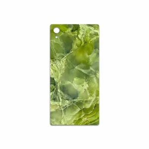 MAHOOT Green Crystal Marble Cover Sticker for Sony Xperia Z5