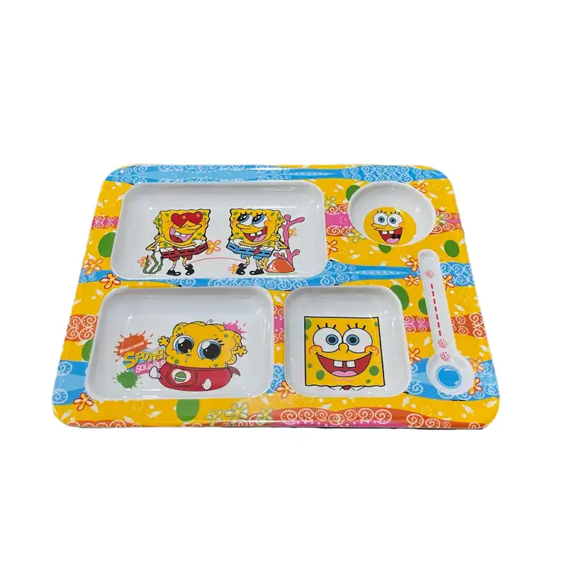 ظرف غذا کودک مدل باب اسفنجی کد S66