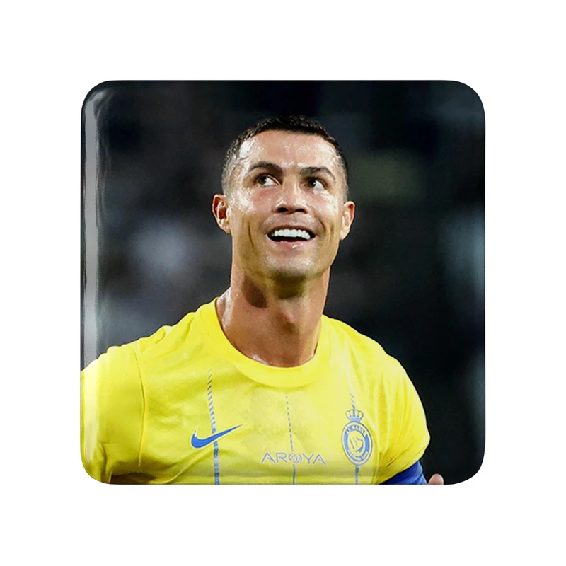 مگنت خندالو طرح کریستیانو رونالدو مدل مربعی کد 36425