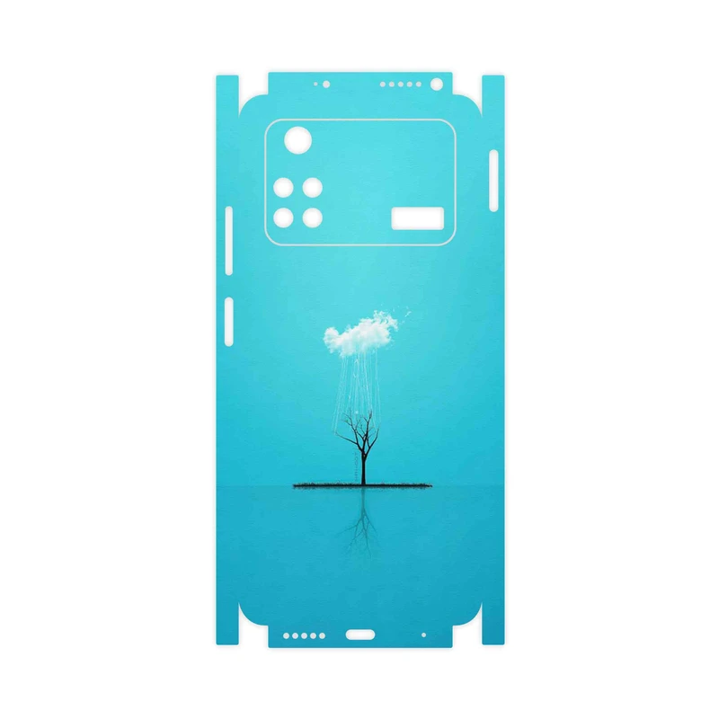 برچسب پوششی ماهوت مدل Minimal Tree-FullSkin مناسب برای گوشی موبایل شیائومی Poco M4 Pro 4G