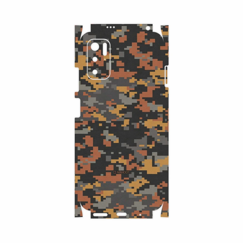 برچسب پوششی ماهوت مدل Army-Autumn-pixel-FullSkin مناسب برای گوشی موبایل نوکیا G10