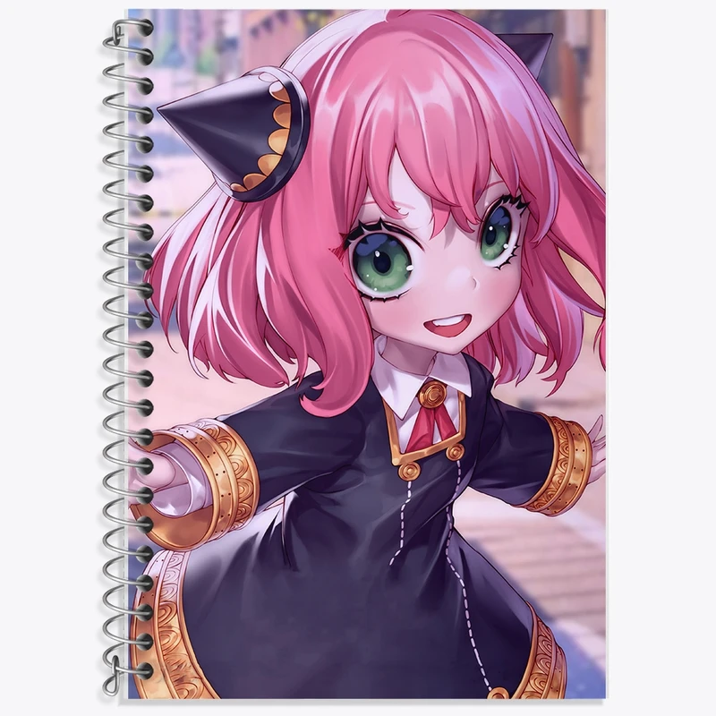 دفتر لغت 50 برگ خندالو طرح آنیا فورجر انیمه اسپای ایکس کد F2830