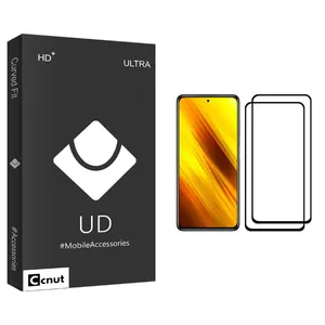 Coconut UD Black Screen Protector For Xiaomi Poco X3 Pro Pack Of 2