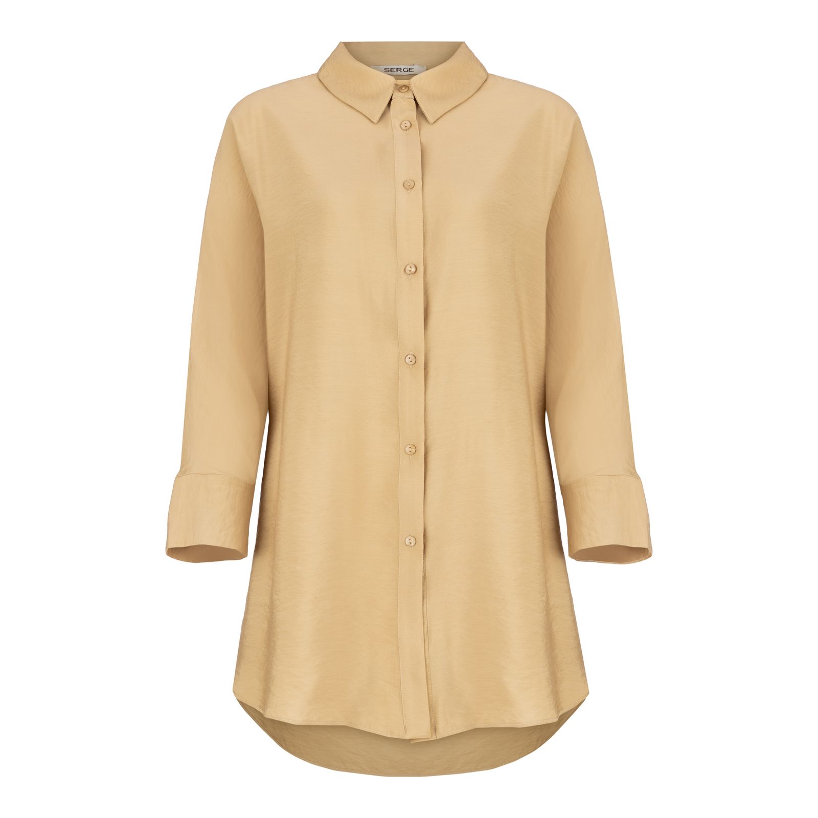 تونیک زنانه سرژه مدل 232115 رنگ کرم تونیک زنانه سرژه مدل 232115 رنگ کرم