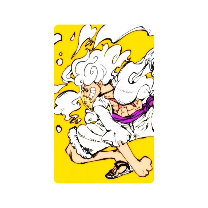 استیکر کارت مدل انیمه طرح وان پیس مانکی دی لوفی one piece Monkey D Luffy کد 6381