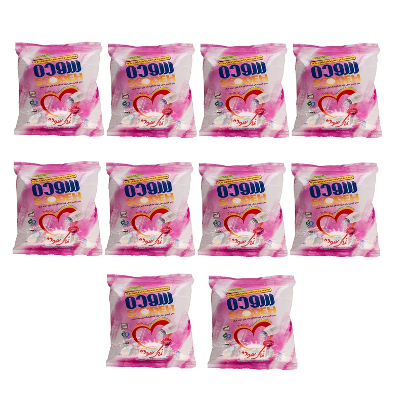 نمک خوراکی سوده 400 گرم بسته 10 عددی