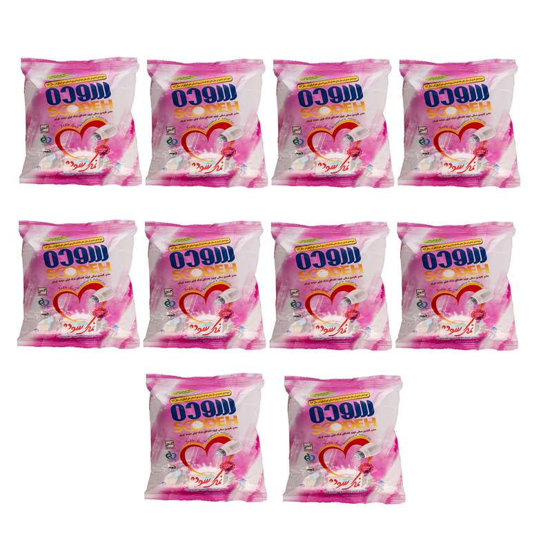 نمک خوراکی سوده 400 گرم بسته 10 عددی