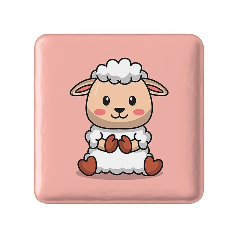 مگنت خندالو مدل  حیوانات بامزه گوسفند کد 25433