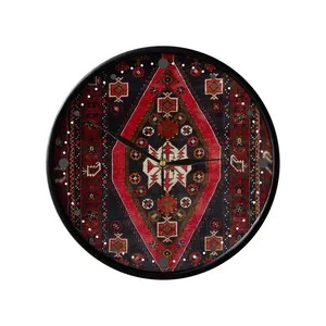 ساعت دیواری مدوپد طرح فرش آوه لچک ترنج مدل C-aveh02