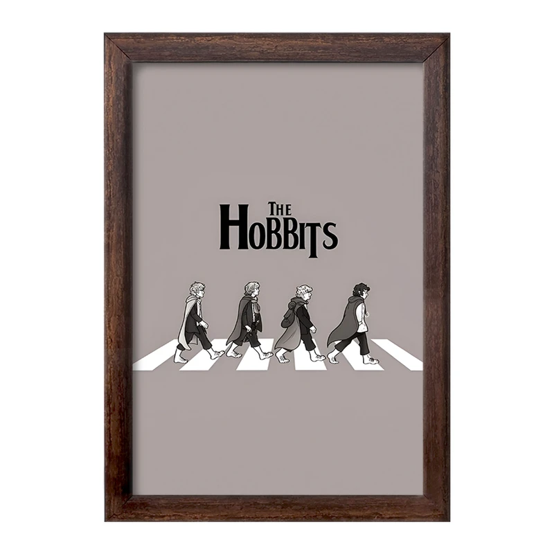 تابلو خندالو طرح هابیت (The Hobbit) کد F4468