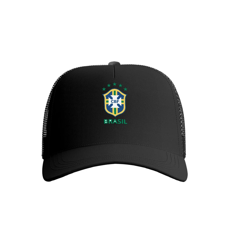 کلاه کپ پاد آفرین مدل فوتبالی برزیل کد 782