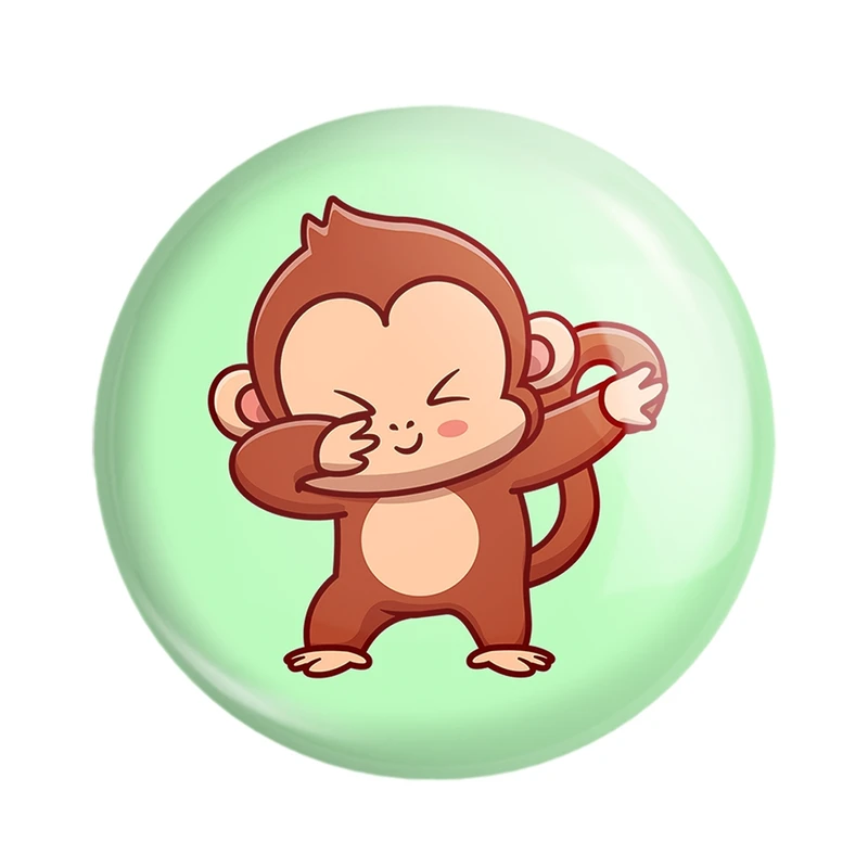 مگنت خندالو مدل  حیوانات بامزه میمون کد 25426