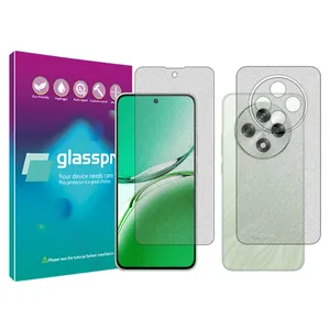 Glasspro Resistant model Matte screen protector suitable for Oppo A3 5G mobile phone Along with the phone back protector