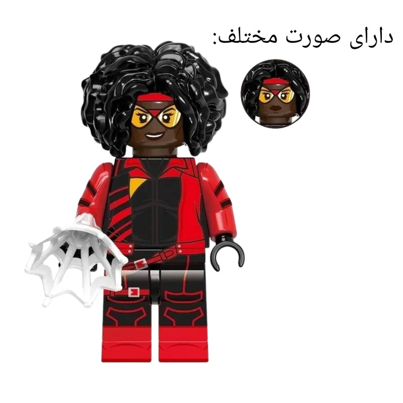 اکشن فیگور مدل اسپایدرمن طرح Jessica Drew