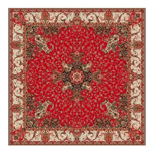 رومیزی ترمه رضایی یزد طرح گلستان کد 2102010401000