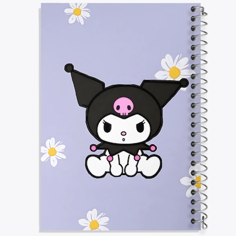 دفتر نقاشی 50 برگ خندالو طرح کرومی (Kuromi) کد N4798