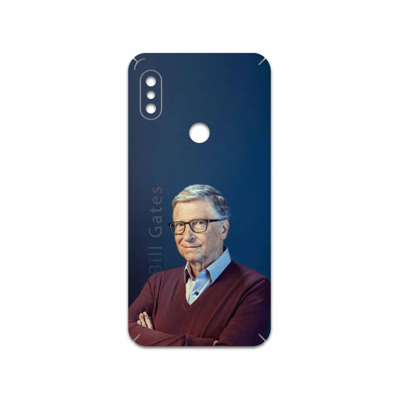 برچسب پوششی ماهوت مدل Bill Gates مناسب برای گوشی موبایل شیائومی Redmi Note 6 Pro