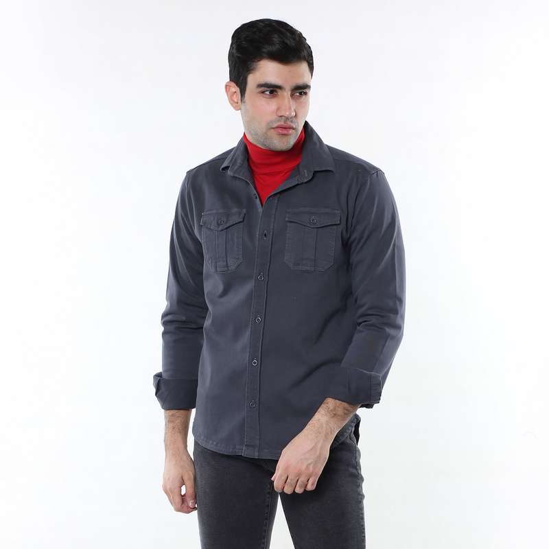 پیراهن مردانه وینترهارت مدل M2002005SH-Charcoal