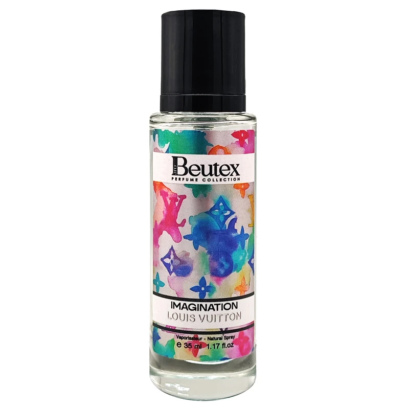عطر جیبی زنانه بیوتکس مدل Imagination LV با رایحه شیرین حجم 35 میلی‌لیتر