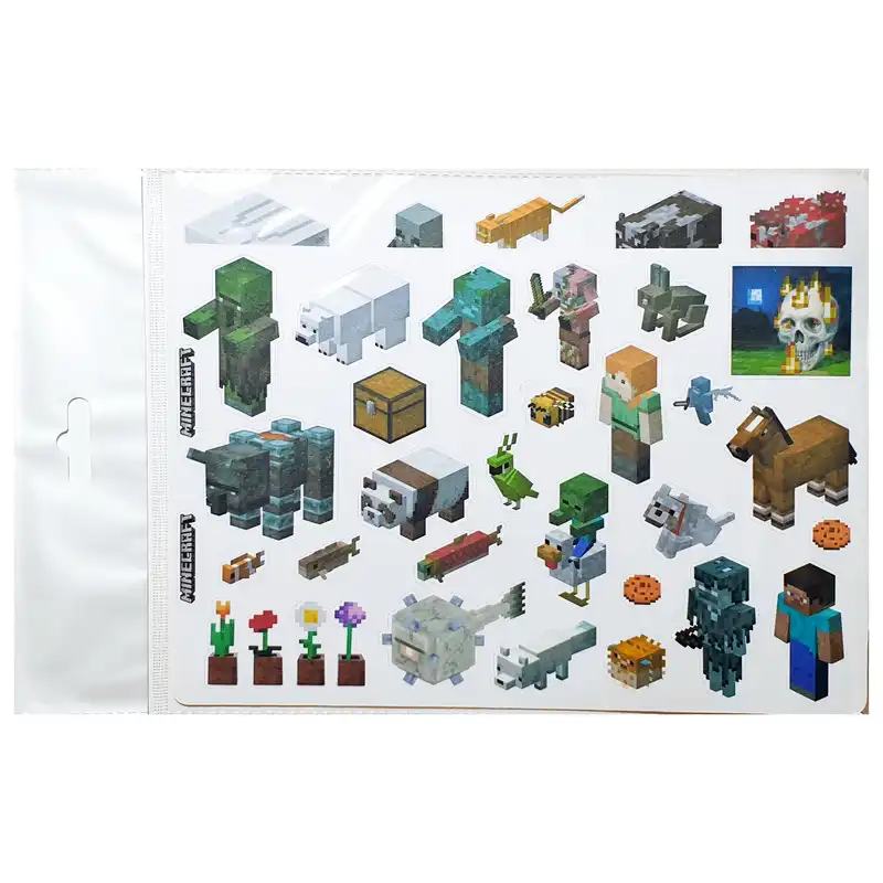 برچسب مدل MINECRAFT New کد 51 بسته 2 عددی