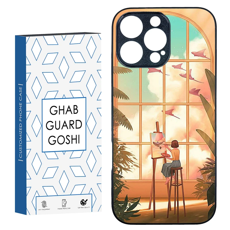 کاور قاب گارد گوشی طرح فانتزی کد TPU-049 مناسب برای گوشی موبایل اپل Iphone 16 Pro Max