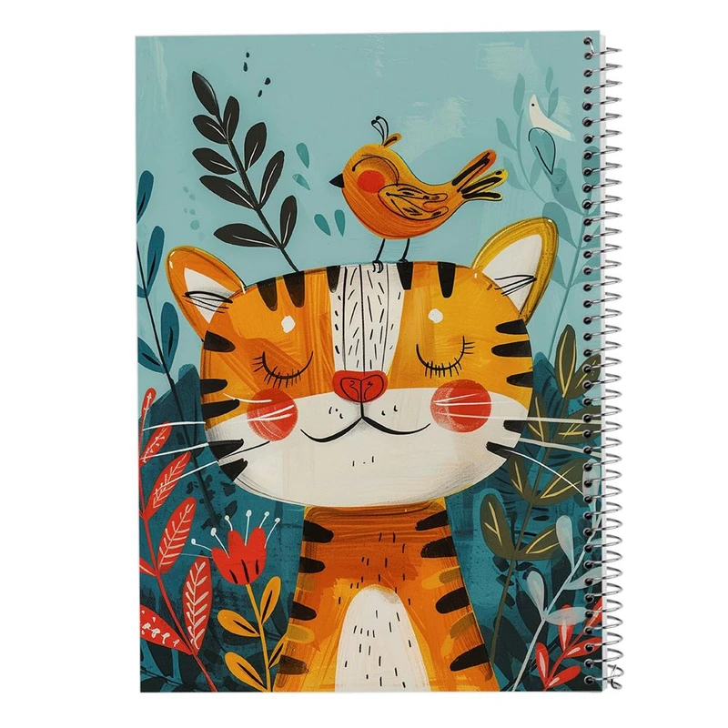 دفتر نقاشی 50 برگ مدوپد مدل موجودات فانتزی کد DF17191