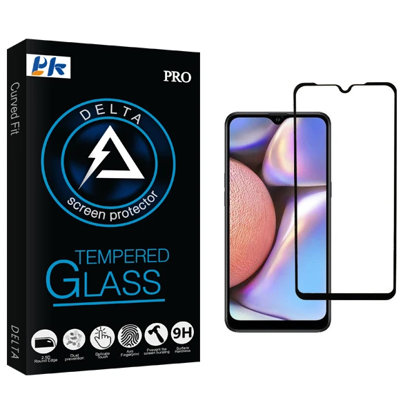 محافظ صفحه نمایش پی کی مدل Delta Glass مناسب برای گوشی موبایل سامسونگ galaxy A10S