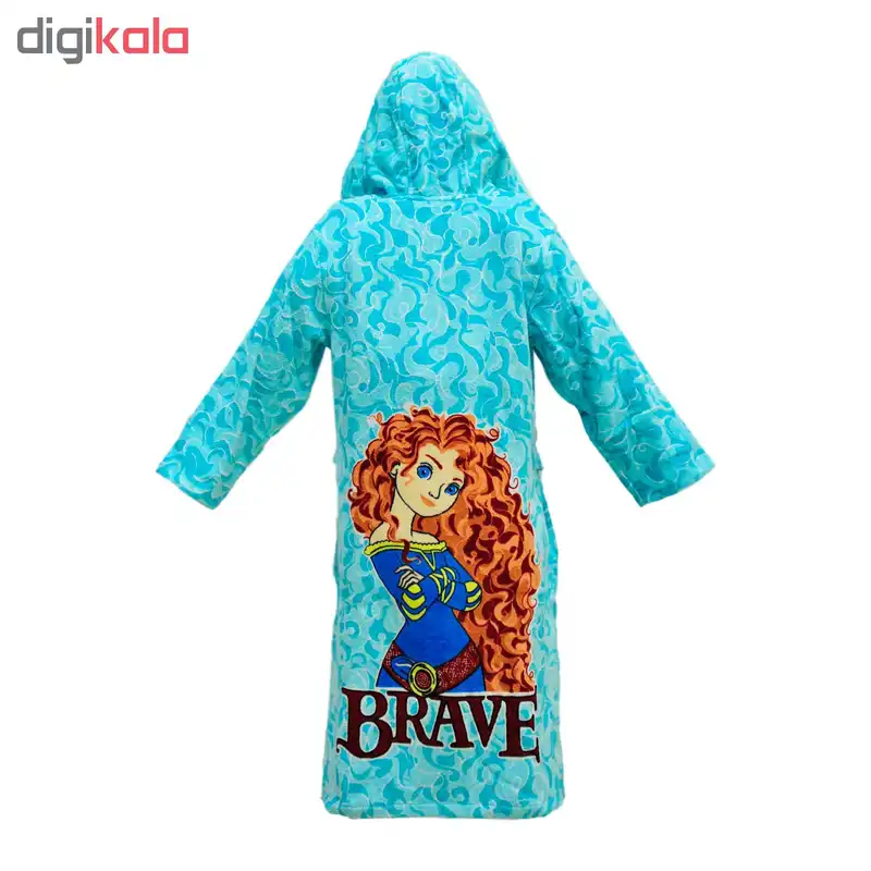 حوله پالتویی پودایران مدل دختر شجاع سایز 90