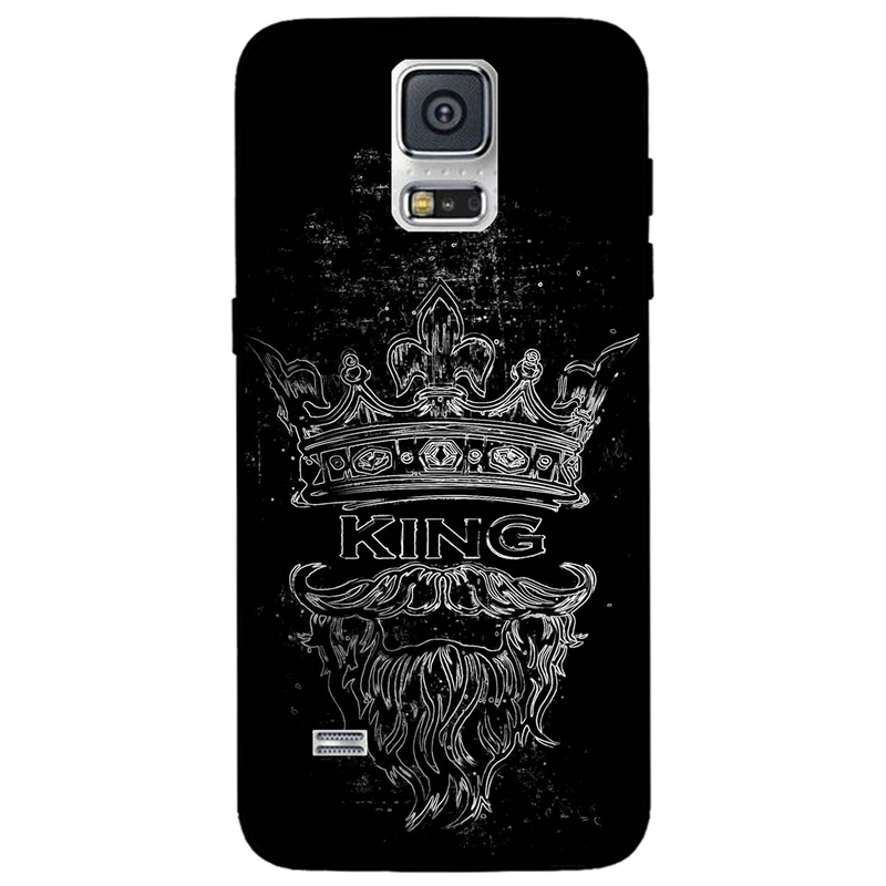 کاور مگافون طرح پادشاه مدل 1896 مناسب برای گوشی موبایل سامسونگ Galaxy S5          