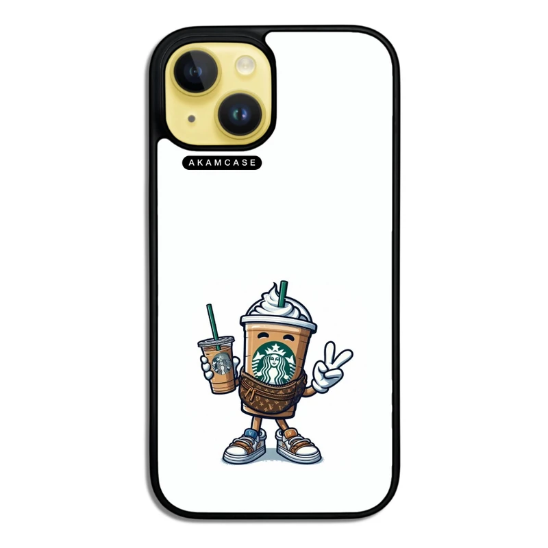 کاور آکام مدل AMC-WA15-STARBUCKS-35 مناسب برای گوشی موبایل اپل iPhone 15   