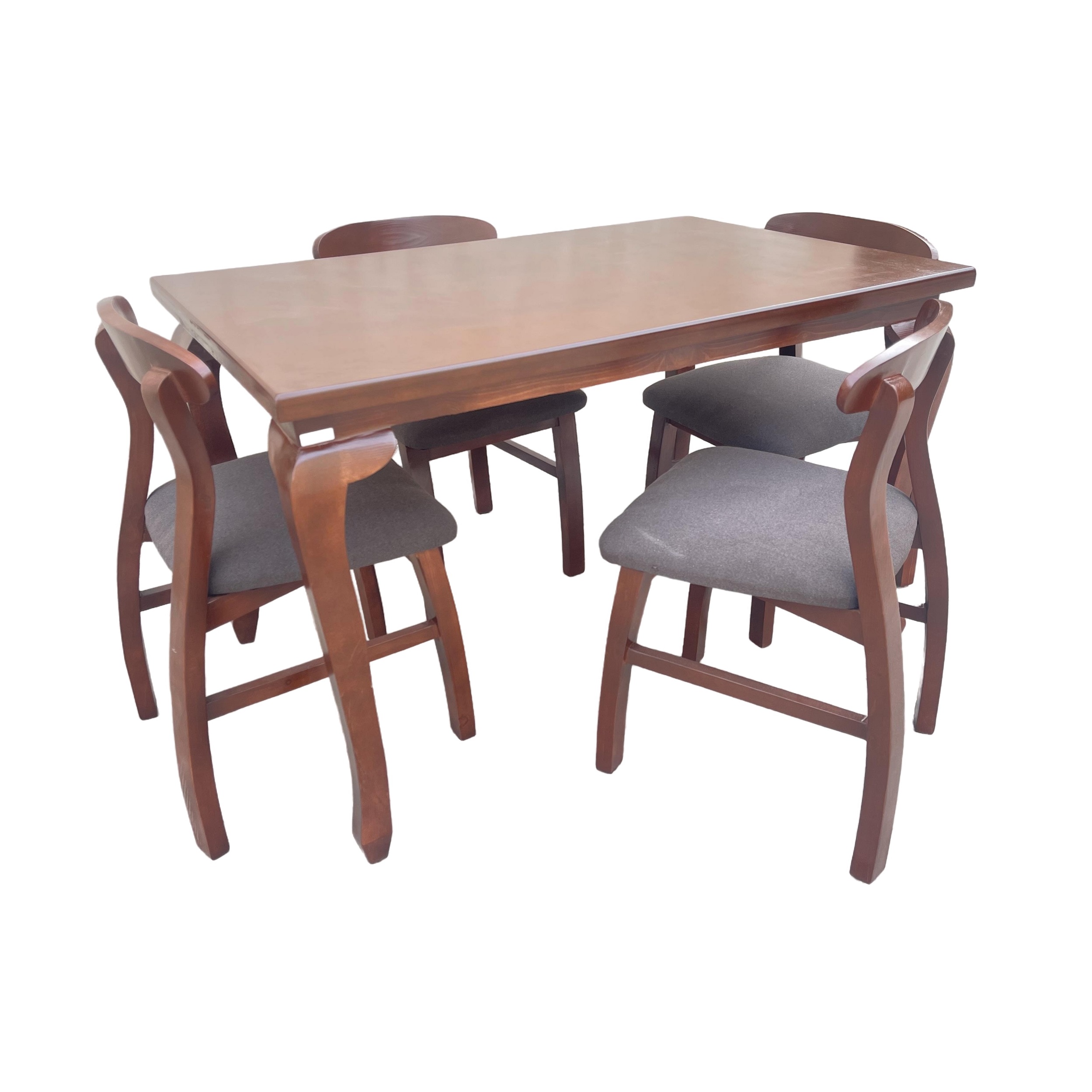 میز و صندلی ناهارخوری 4 نفره گالری چوب آشنایی مدل 854