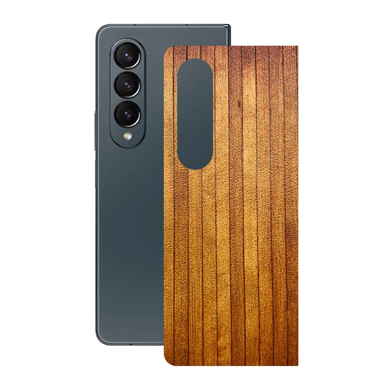 برچسب پوششی ریمکس مدل Leth طرح چوب مناسب برای گوشی موبایل سامسونگ Galaxy Z Fold4