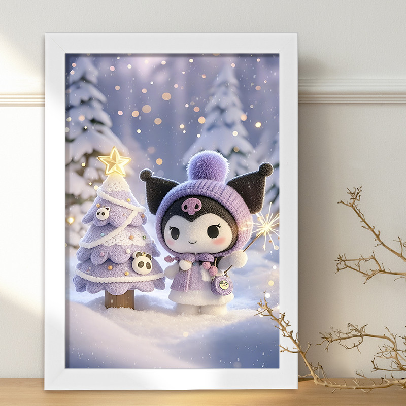 تابلو خندالو مدل کرومی (Kuromi) کد F10292