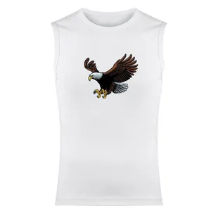 تاپ مردانه مدل eagle کد SH35 رنگ سفید 