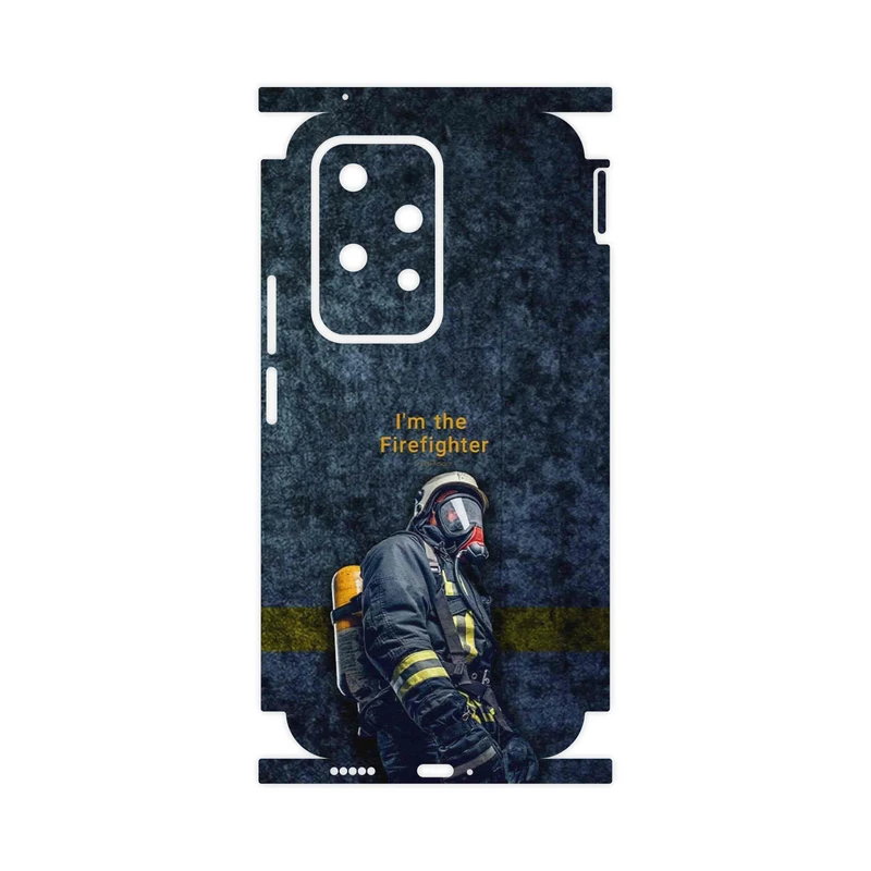 برچسب پوششی ماهوت مدل Firefighter-FullSkin مناسب برای گوشی موبایل آنر 200 Lite