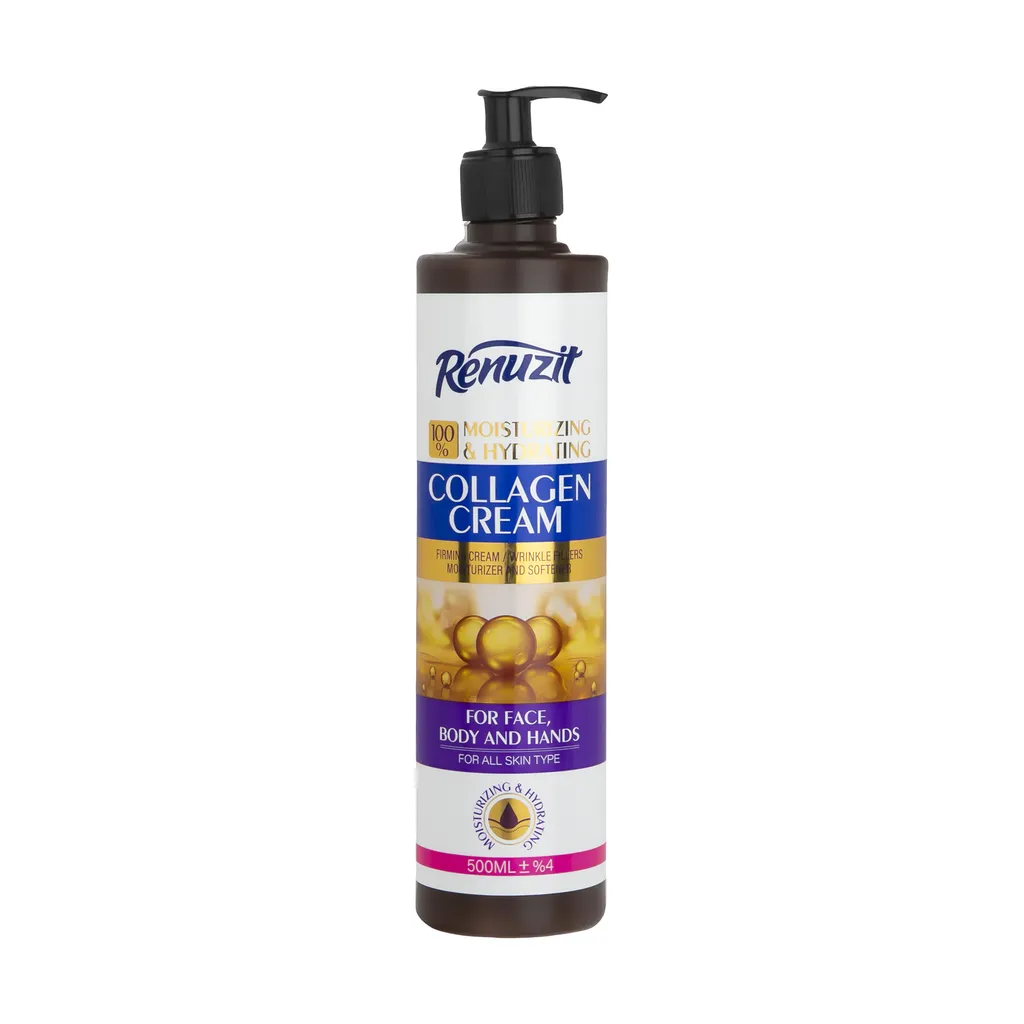 کرم آبرسان رینوزیت مدل Collagen حجم 500 میلی لیتر