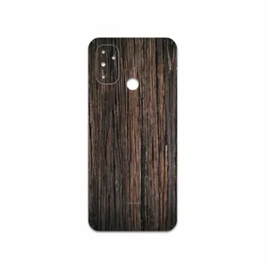 MAHOOT Burned-Wood Cover Sticker for OnePlus Nord N100