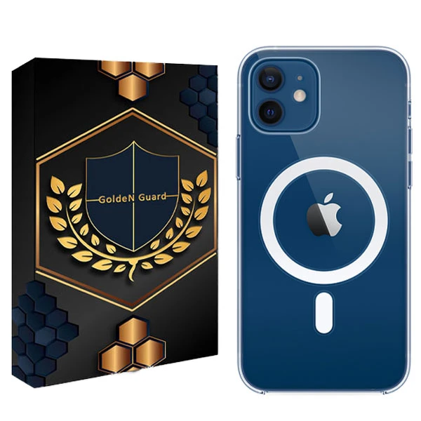 کاور گلدن گارد مدل Clear مگ سیف دار مناسب برای گوشی موبایل اپل iphone 12 / 12 pro